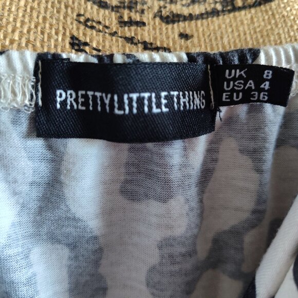 Black & White Romper - Picture 2 of 3